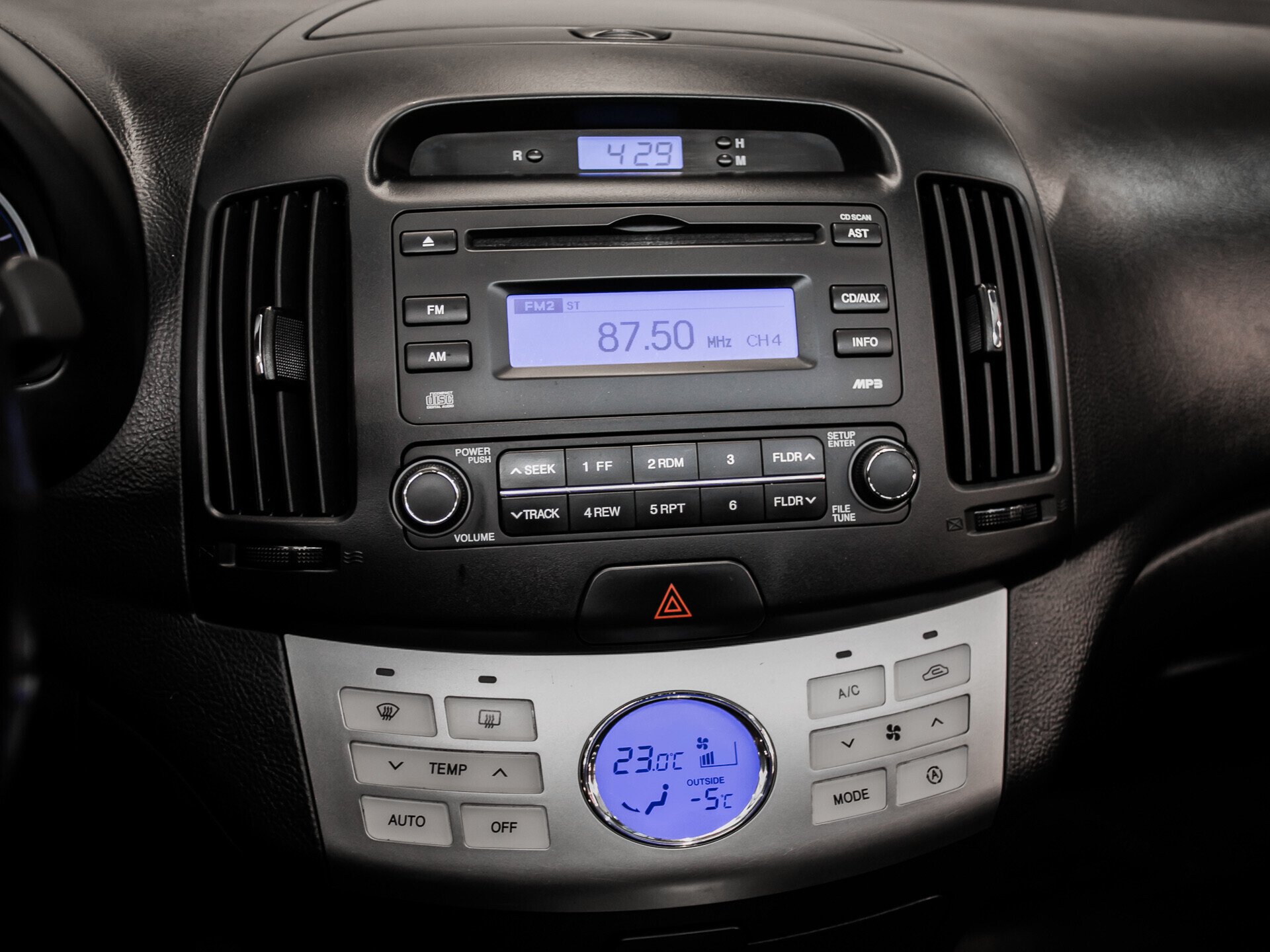 Hyundai Elantra, IV (HD) 1.6 AT (122 л.с.)